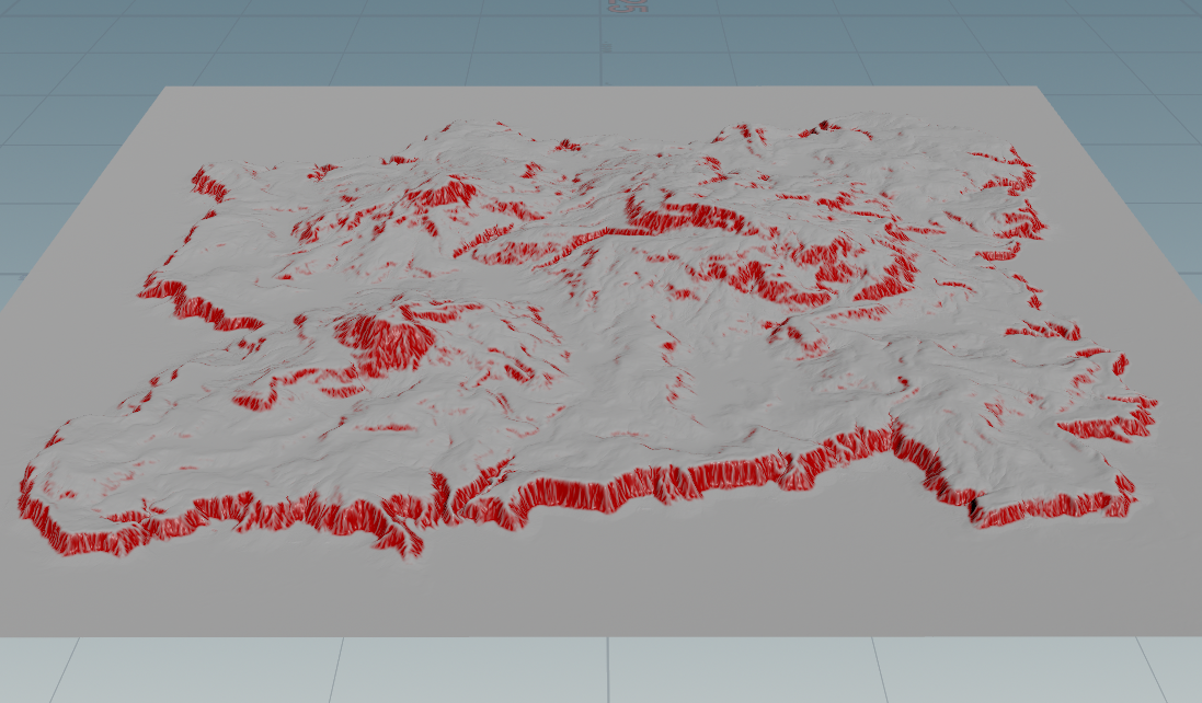 Cliff mask visualization